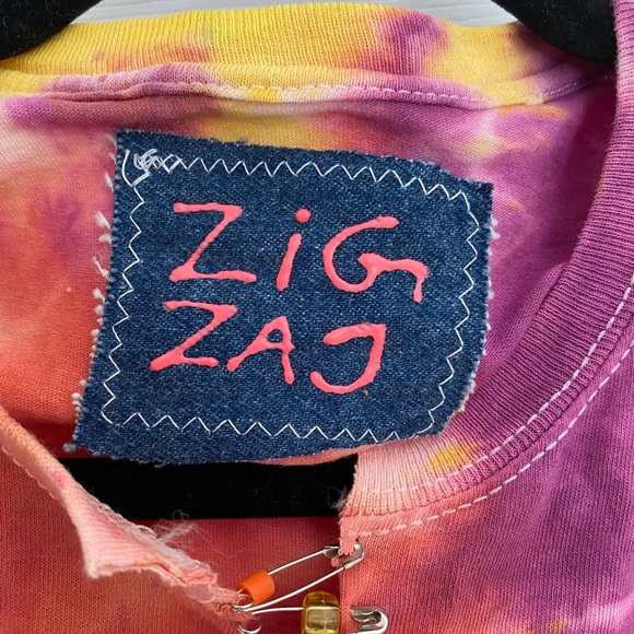 Safety pin custom made top and skirt - Picture 4 of 8